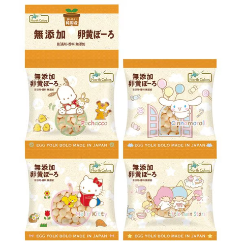 North Colors Pure Domestic Egg Yolk Boro Japanese snack 14g x 4 packs