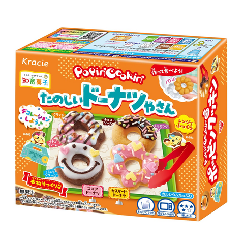 Kracie Popin’ Cookin’ Fun Donut Shop DIY Candy Kit 25g × 5 Packs