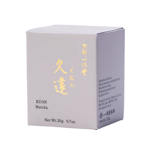 Traditional whisked Ippodo Matcha Kuon ceremonial green tea