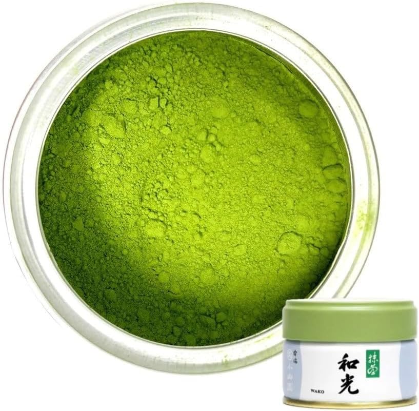 Premium ceremonial-style Marukyu Koyamaen Wako matcha green tea in 20g can