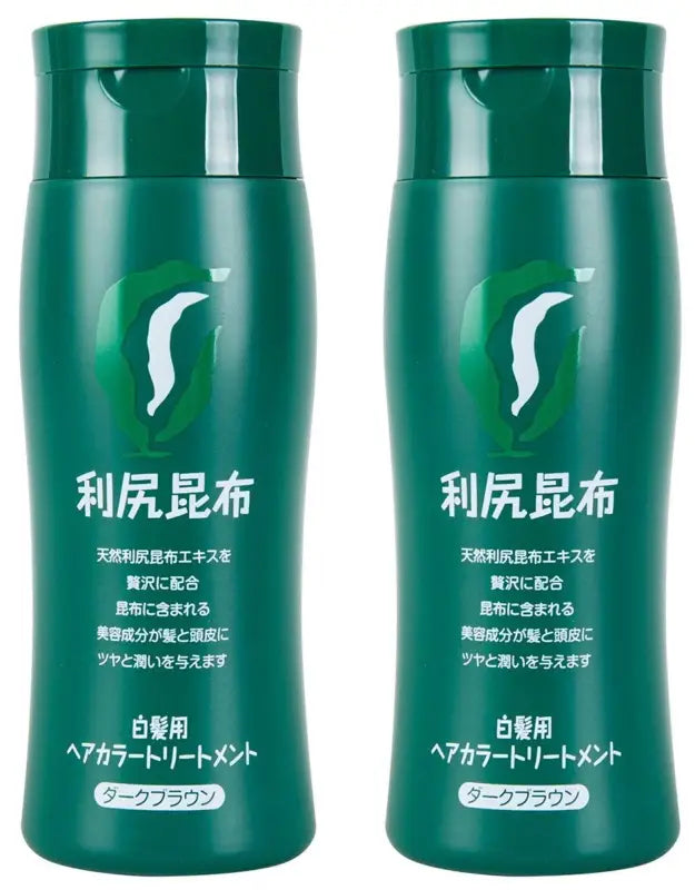 Rishiri Hair Color Treatment Dark Brown 200g- 2 Packs