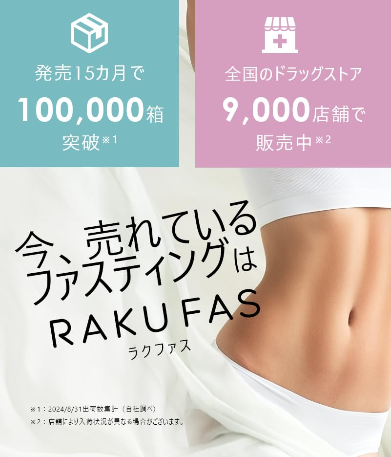Easy RAKUFAS fasting set with no prep or recovery meals