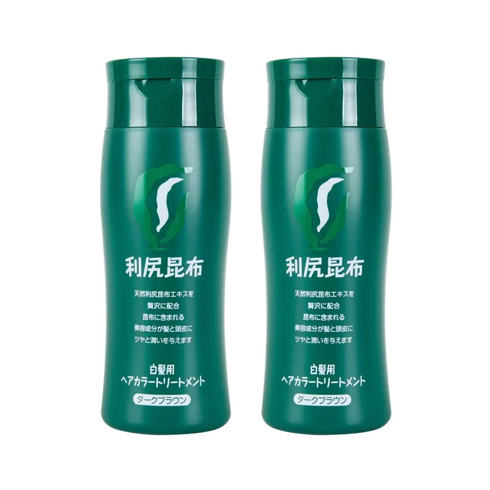 Rishiri Hair Color Treatment Dark Brown 200g Japanese hair dye treatment