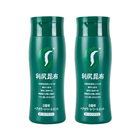 Rishiri Hair Color Treatment Dark Brown 200g Japanese hair dye treatment