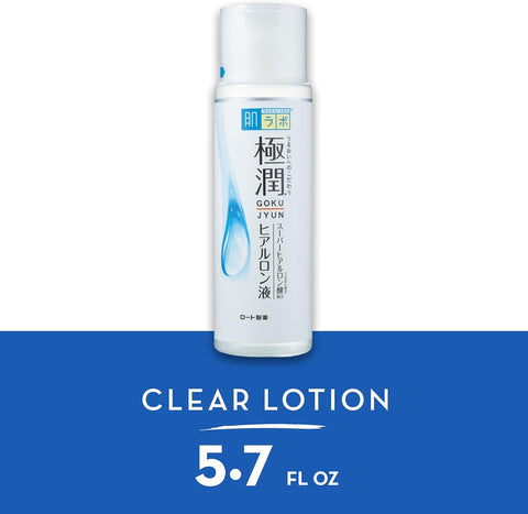 Hada Labo Gokujyun Hyaluronic Acid Lotion 170ml for daily Japanese skincare routine