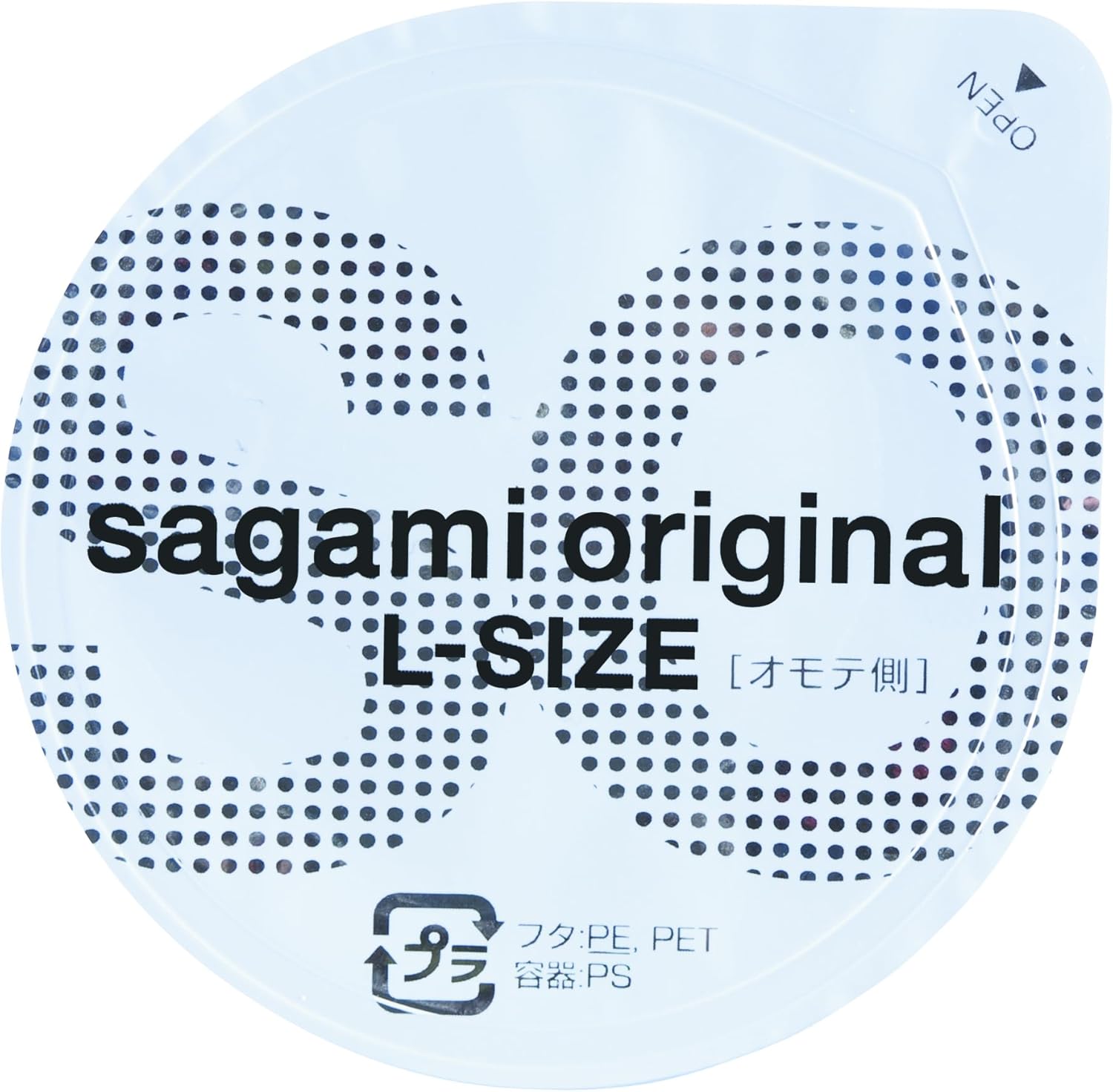 Sagami condom blister packaging easy open design for quick use