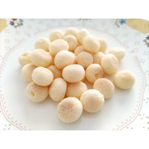 Sanrio collaboration Japanese egg yolk boro snack with Hello Kitty characters