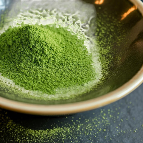 Traditional stone-ground Uji matcha prepared as rich Koicha using Somei no Mukashi