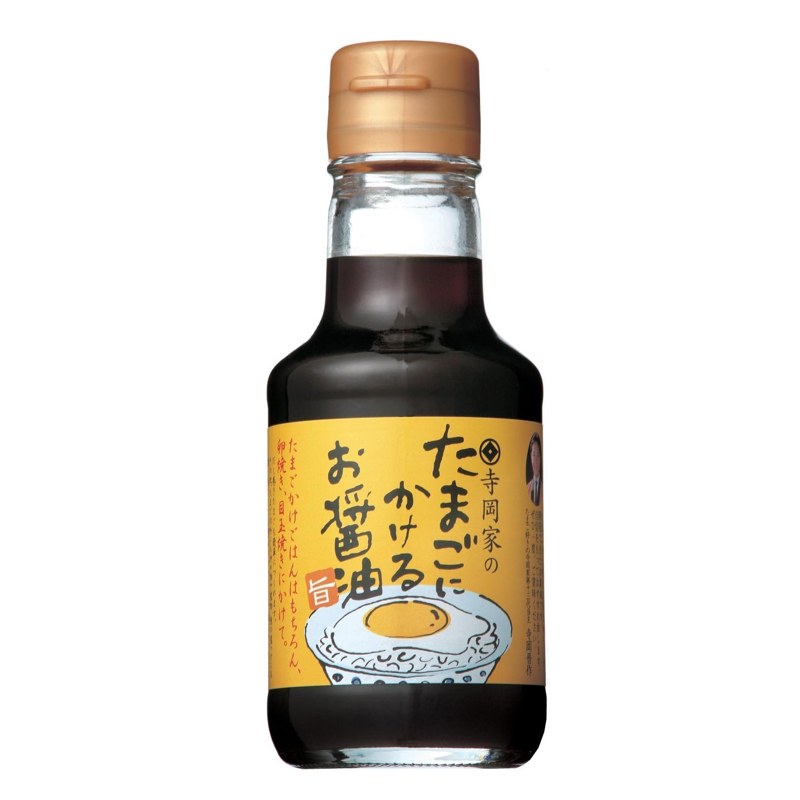 Teraoka Soy Sauce for Eggs 150ml bottle front view