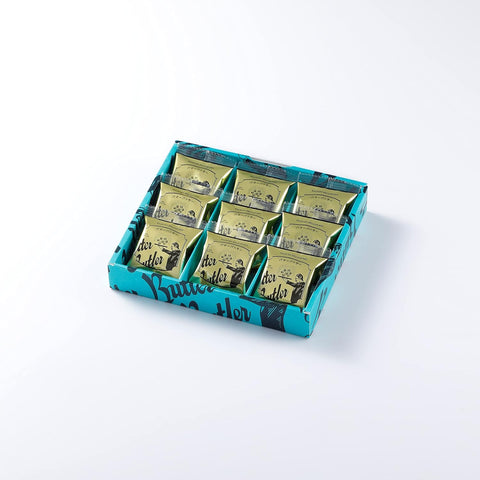 Tokyo Butter Butler souvenir sweets pack of 9 butter galettes – perfect Japanese gift