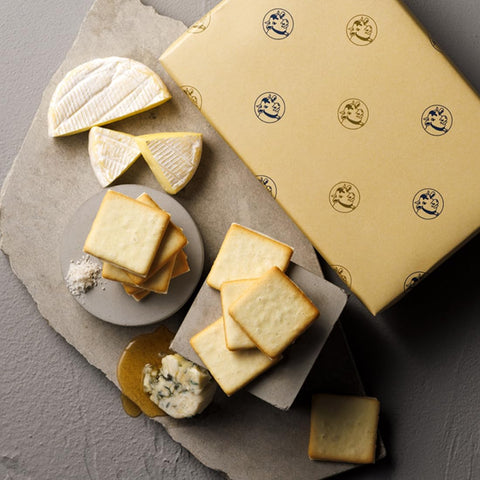 Close-up of Tokyo Milk Cheese Factory cookies showing texture and filling