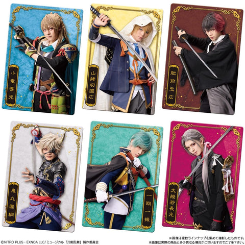 Metallic Touken Ranbu Musical collectible cards 10th Anniversary edition