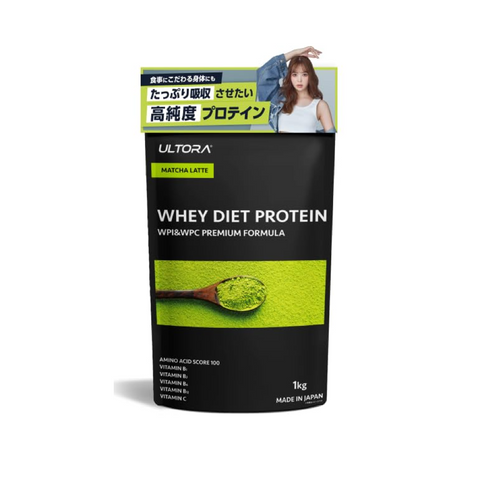 ULTORA Whey Protein Matcha Latte Flavor 1kg