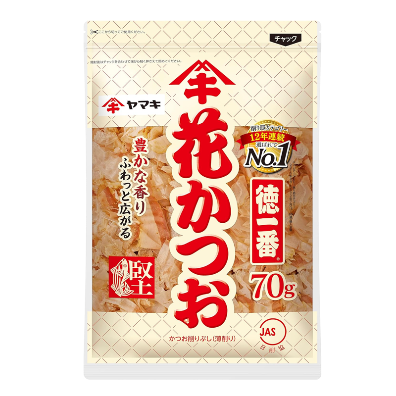 Yamaki Tokuichiban Hana Katsuo bonito flakes 70g pack authentic Japanese dashi ingredient