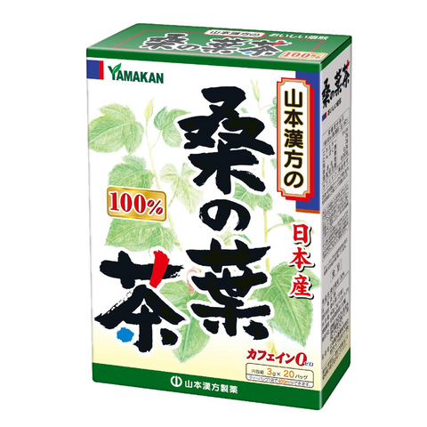 Yamamoto Kanpo 100% Mulberry Leaf Tea 20 tea bags made in Japan