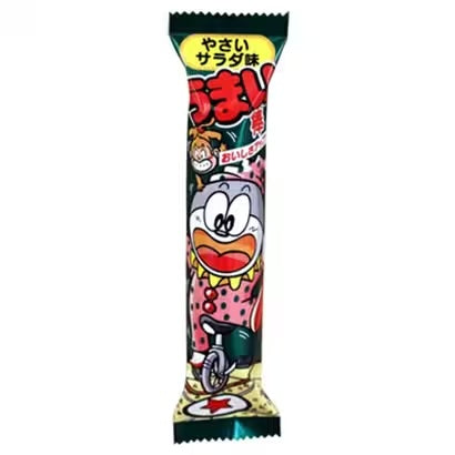 Yaokin Umaibo Vegetable Salad Flavor 30pcs Japanese corn puff snack